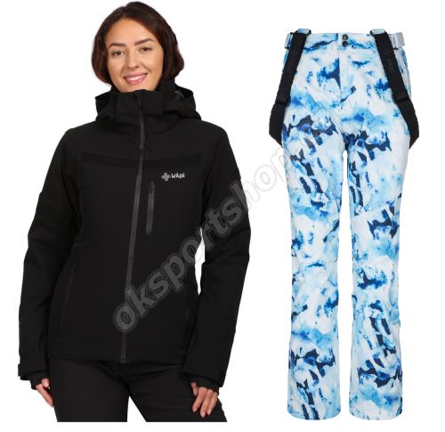 Dámský lyžařský komplet Valera BLK + Torien WHT