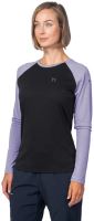 Tričko Hannah Leslie L/S Anthracite/wisteria (4)