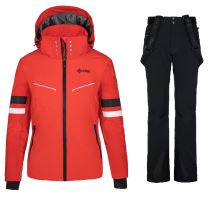 Dámský lyžařský komplet Lorien RED + Ravel BLK