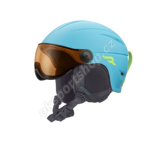 Lyžařská helma Relax Twister Visor RH27W 26/27
