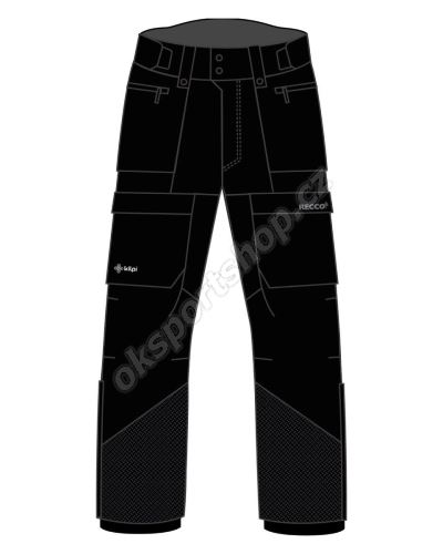 Kalhoty Kilpi Barry-M BLK