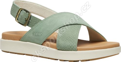 Sandále Keen Elle Luxe Cross Strap W Granite green/granite green