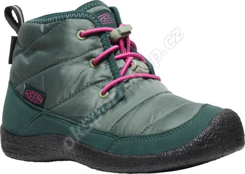 Obuv Keen Howser II Chukka WP Dark forest/fuchsia purple