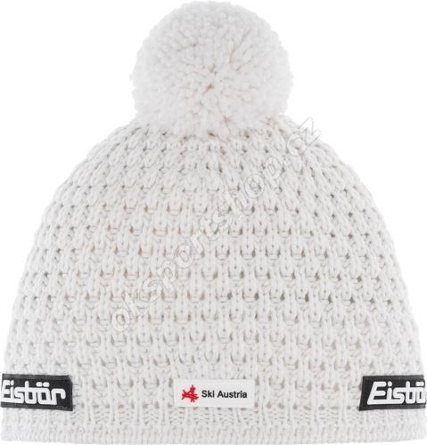 Čepice Eisbär Trail Pompon MÜ SKA Bílá