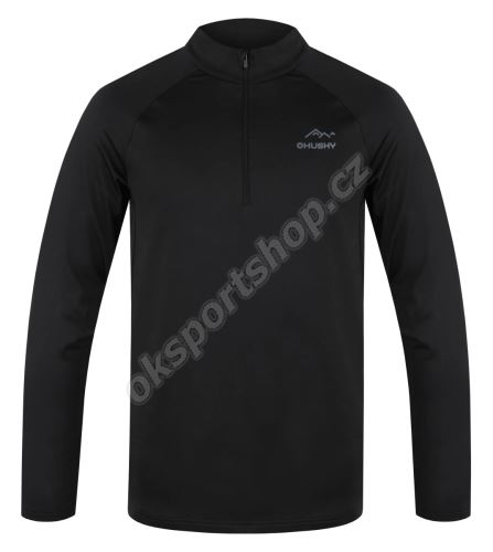 Tričko Husky Active Winter Tromi Zip M Black