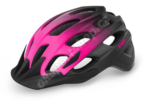 Cyklistická helma R2 Cliff ATH22F/M matná růžová/černá 2022