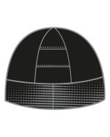 Čepice Kilpi Tail-U BLK (1)