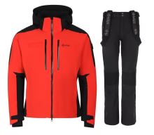 Dámský lyžařský komplet Dexen RED + Dione BLK
