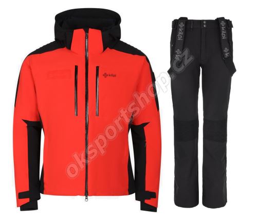 Dámský lyžařský komplet Dexen RED + Dione BLK