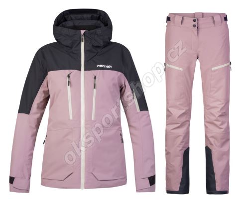 Dámský lyžařský komplet Saliva Deauville mauve/anthracite + Soren Deauville mauve