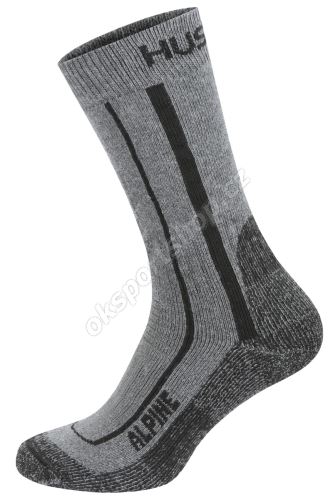 Ponožky Husky Alpine Grey/black
